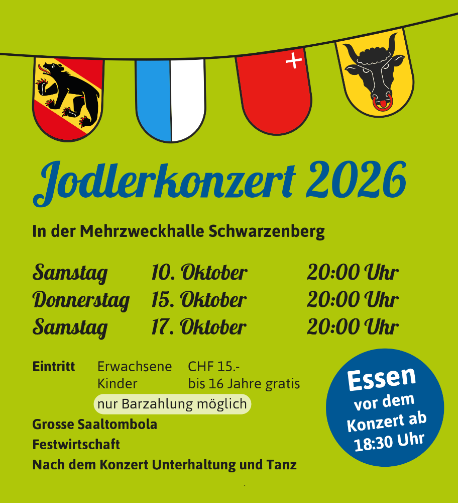 Jodlerkonzert 2026